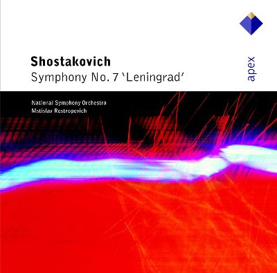 CD Shostakovich - Symphony No.7 Leningrad - Mstislav Rostropovich