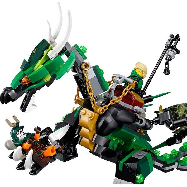 Lego Ninjago. Dragonul Verde NRG