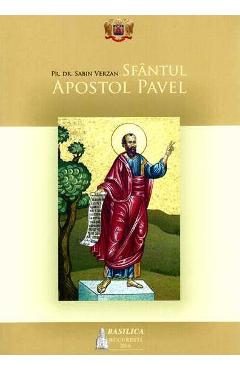 Coperta cărții 'Sfantul Apostol Pavel - Sabin Verzan'