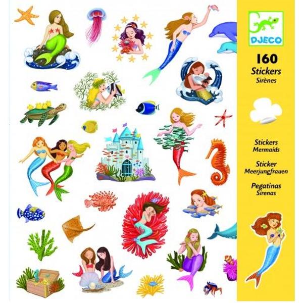 160 Stickers, Sirenes. Abtibilduri, Sirene