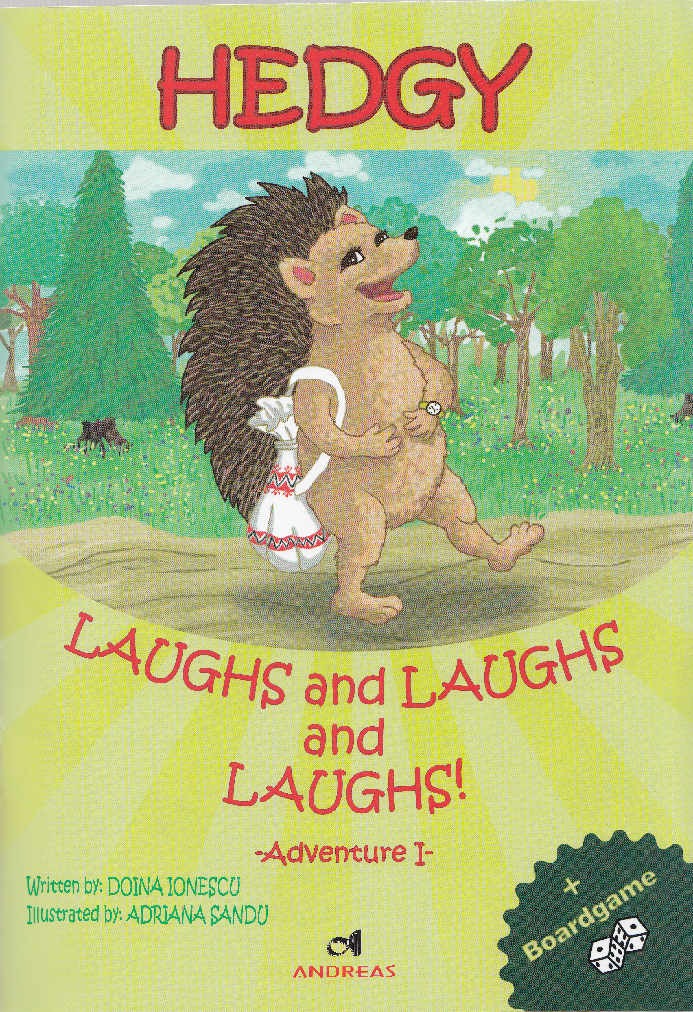 Hedgy, Laughs and Laughs and Laughs! - Doina Ionescu