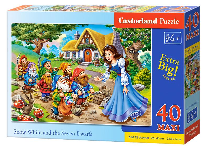 Puzzle 40 Maxi - Snow White and The Seven Dwarfs