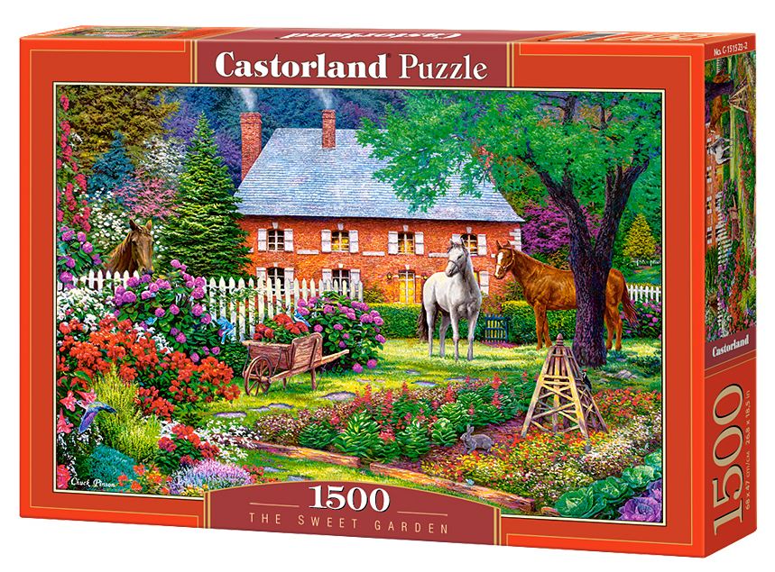 Imaginea produsului 'Puzzle 1500 - The Sweet Garden'
