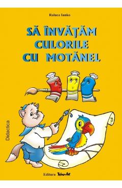 Poza produsului Sa invatam culorile cu Motanel - Raluca Inako