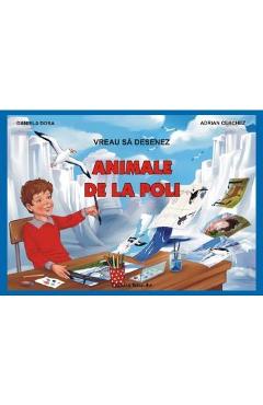 Poza produsului Vreau sa desenez animale de la Poli - Daniela Dosa, Adrian Cerchez