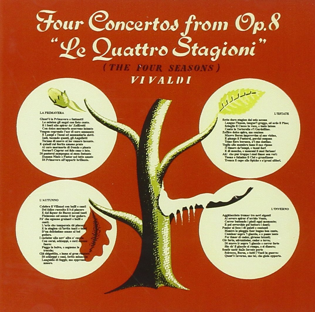 CD Vivaldi - Le Quatro Stagioni: Four Concertos From Op.8