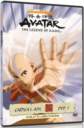 DVD Avatar: The Legend Of Aang - Cartea 1: Apa Dvd 1 - Dublat In Limba Romana
