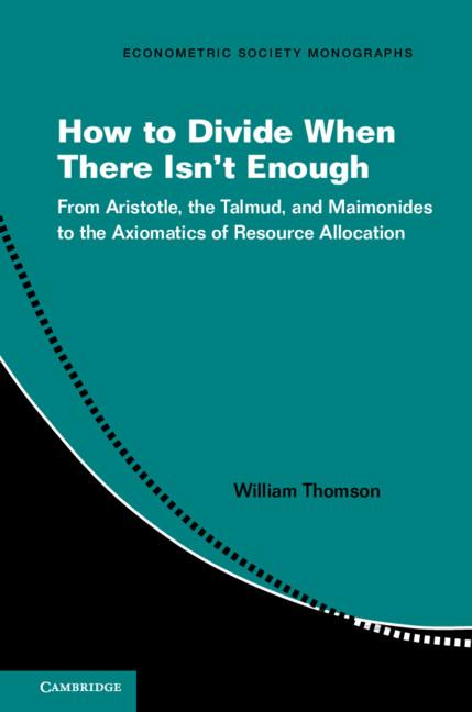 How to Divide When There Isn't Enough - William Thomson