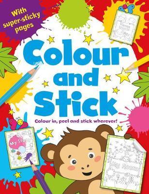 My Sticky Pictures Colouring Book -  