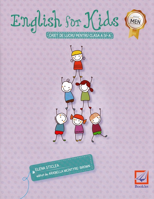 English for Kids. Caiet cls 4 ed.2016 - Elena Sticlea