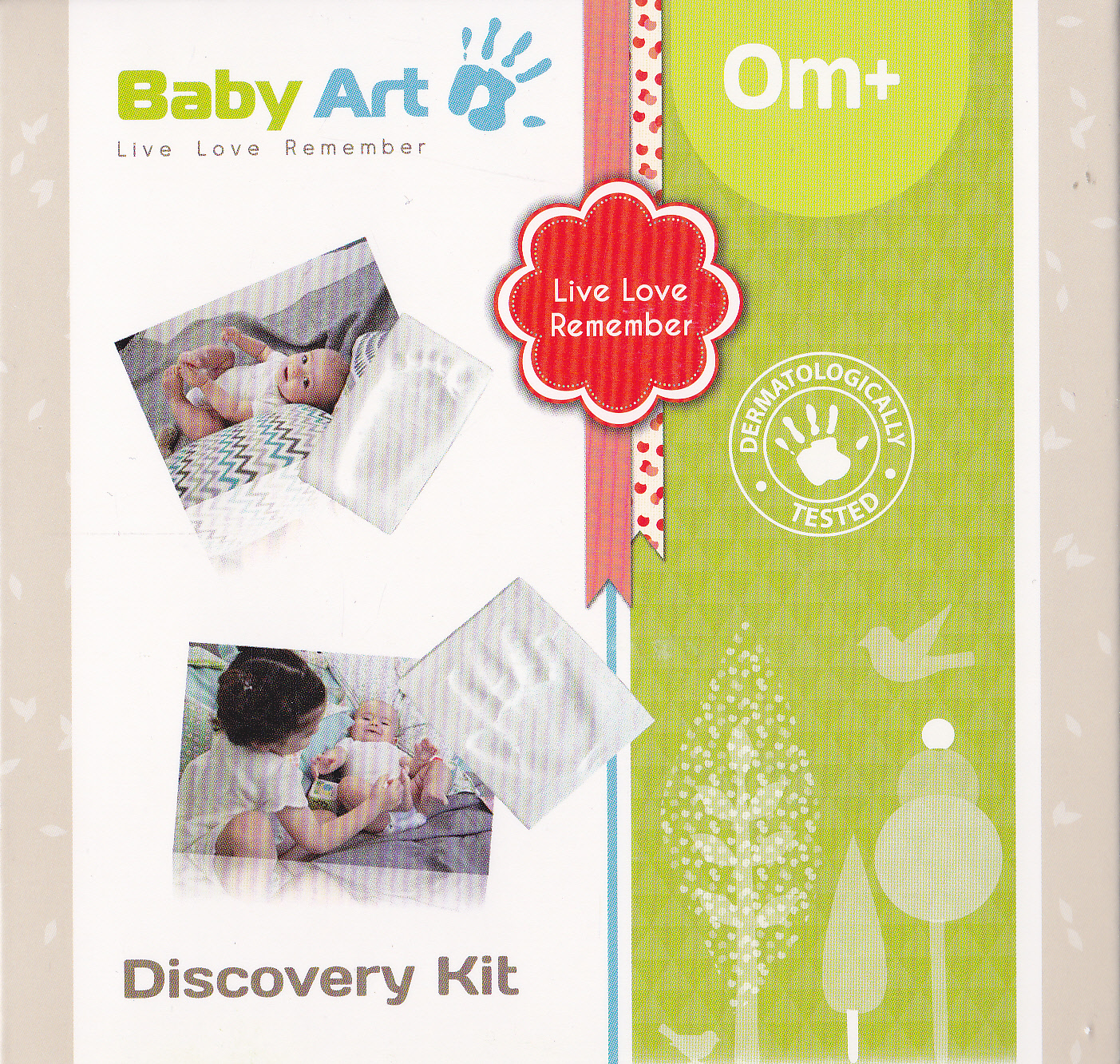 Baby Art - Discovery Kit. Kit amprenta magnet