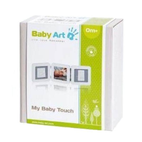Baby Art - My Baby Touch. Set de amprenta cu rama de poza - Pastel