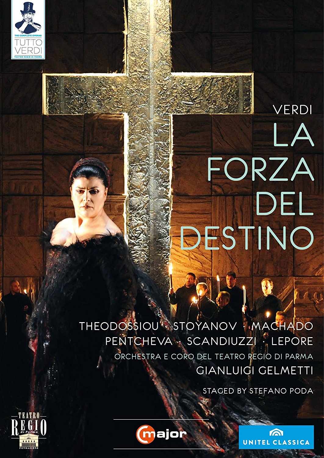 DVD Verdi - La Forza Del Destino - Theodossiou, Stoyanov, Machado - Gianluigi Gelmetti