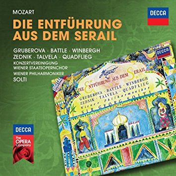 2CD Mozart - Die Entfuhrung Aus Dem Serail - Gruberova, Battle - Georg Solti