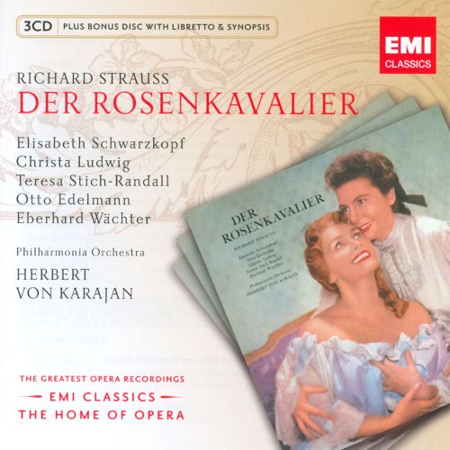 3CD Richard Strauss - Der Rosenkavalier - Herbert Von Karajan