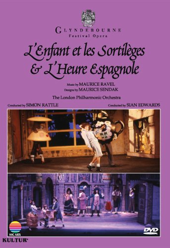 DVD L Enfant Et Les Sortileges & L Heure Espagnole - Maurice Ravel - Simon Rattle