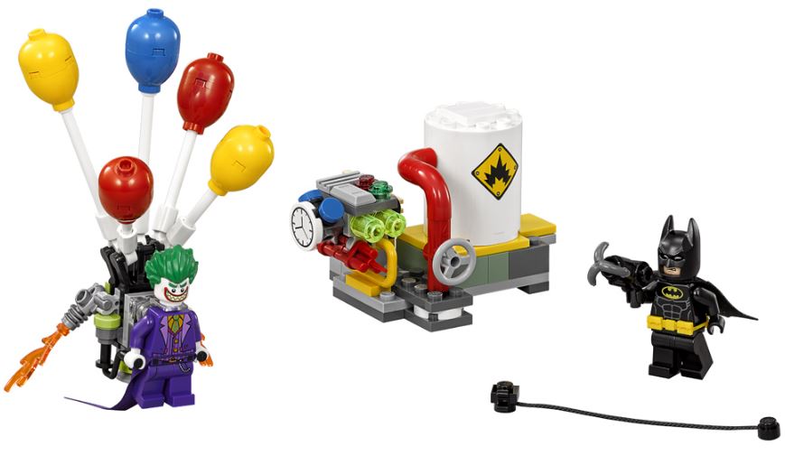 Lego Batman Movie. Evadarea lui Joker cu balonul