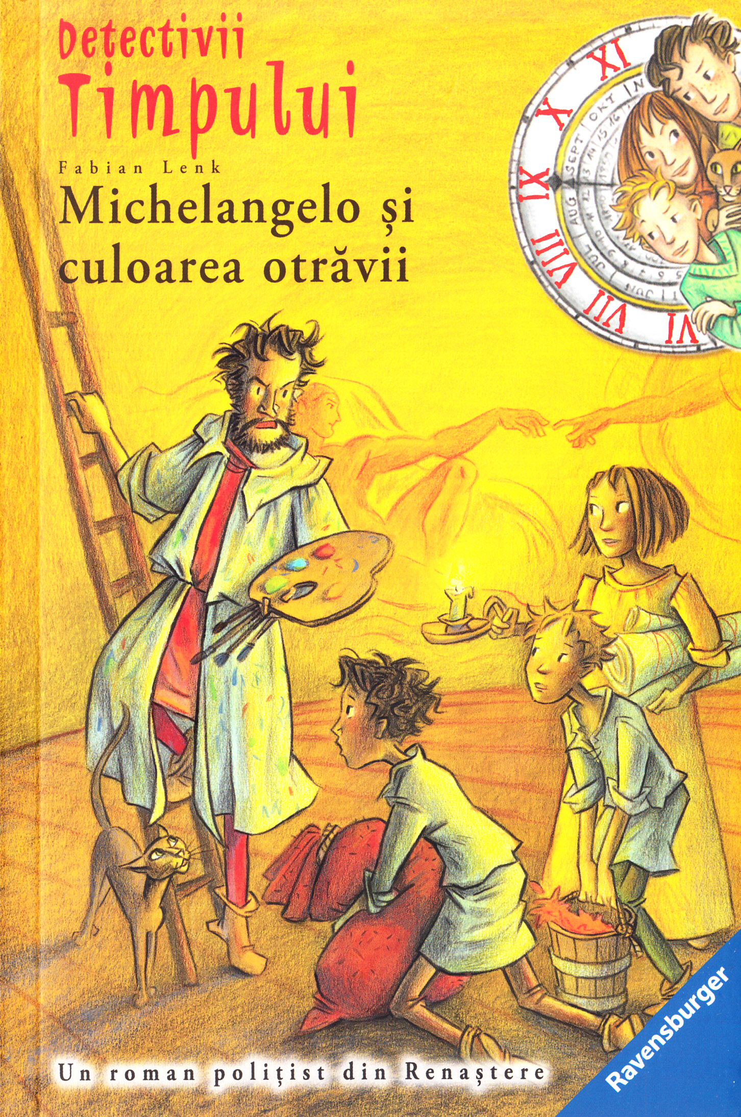 Detectivii timpului 10: Michelangelo si culoarea otravii - Fabian Lenk