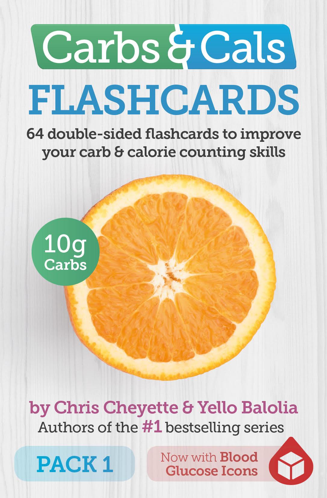 Carbs & Cals Flashcards PACK 1 -  