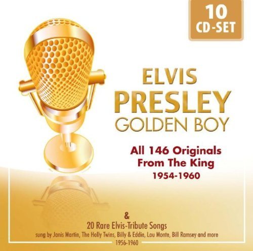 10CD Elvis Presley - Golden Boy - All 146 Originals From The King 1954 - 1960