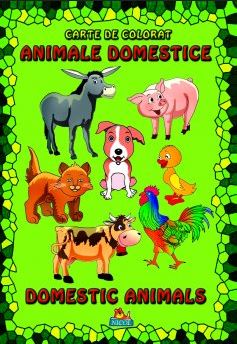Animale domestice A4 - Carte de colorat