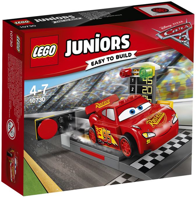 Lego Juniors Lansator de viteza Fulger McQueen 4-7 ani (10730)