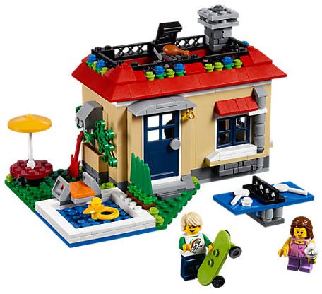 Lego Creator Vacanta la piscina 7-12 ani (31067)