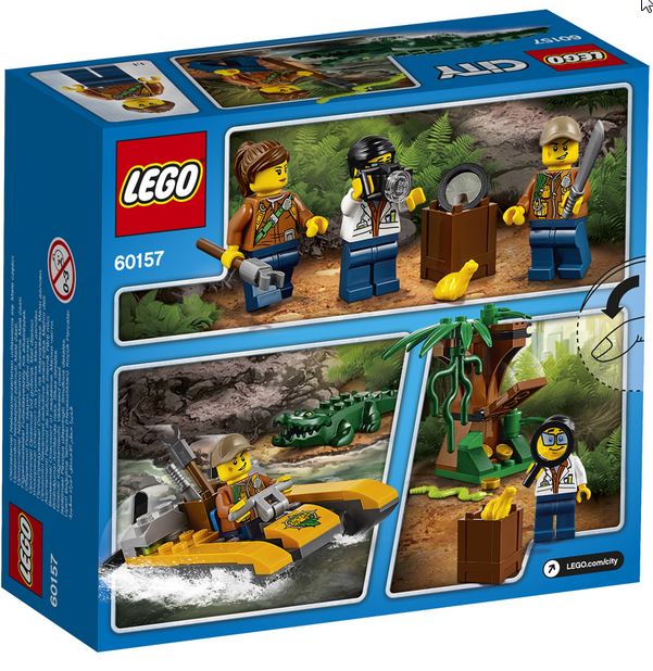 Lego City Set de jungla pentru incepatori 5-12 ani (60157)