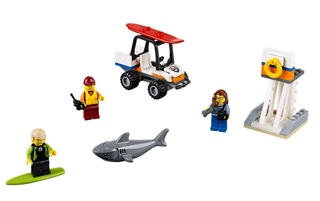 Lego City Set pentru incepatori - Garda de coasta 5-12 ani (60163)