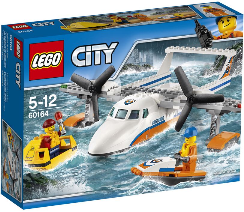 Lego City Avion de salvare pe mare 5-12 ani (60164)