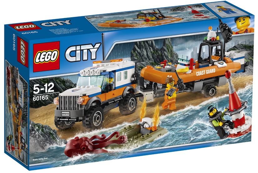 Lego City Unitatea de interventie 4x4 5-12 ani (60165)