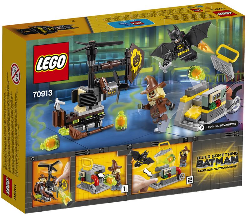Lego The Batman Confruntarea teribila cu Scarecrow 6-12 ani (70913)