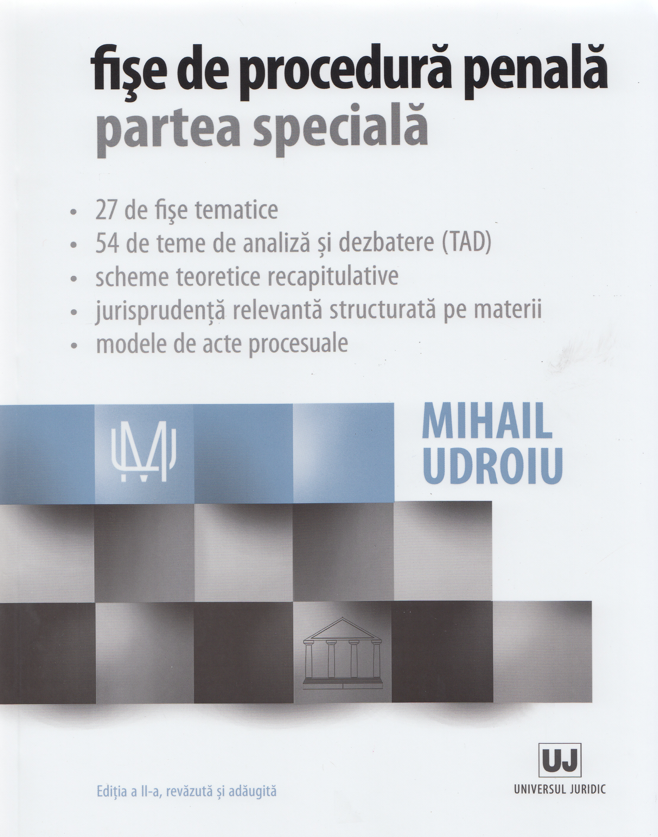 Fise de procedura penala. Partea speciala Ed. 2 - Mihail Udroiu
