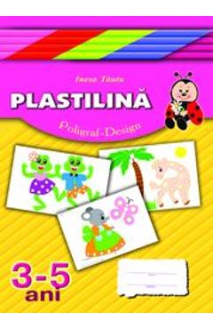 Coperta cărții 'Plastilina 3-5 ani (mapa) - Inesa Tautu'