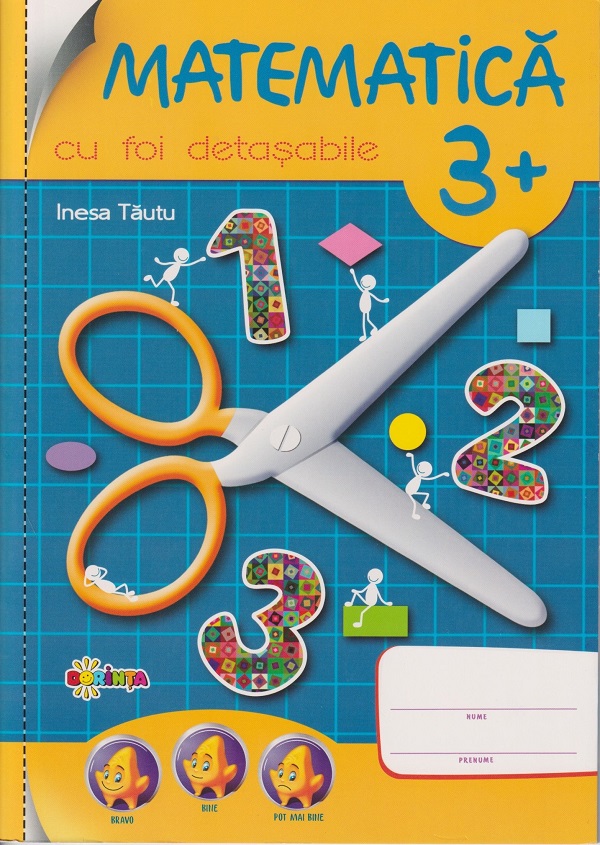 Matematica. Grupa mica 3-4 ani (mapa) - Inesa Tautu