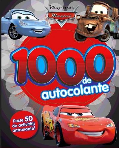 Pixar - Masini - 1000 de autocolante