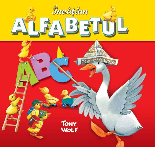 Invatam alfabetul - Tony Wolf
