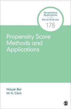 Coperta cărții 'Propensity Score Methods and Applications - Haiyan Bai'