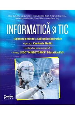 Coperta cărții 'Informatica si TIC - Nusa Dumitriu-Lupan, Carmen Minca, Daniela Bejan'