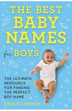 Coperta cărții 'Best Baby Names for Boys - Emily Larson'