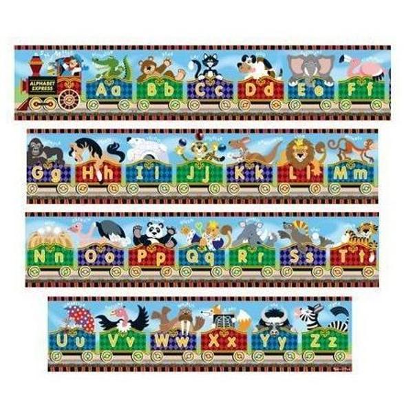 Floor puzzle, Alphabet Express. Puzzle gigant de podea, Alfabet Express