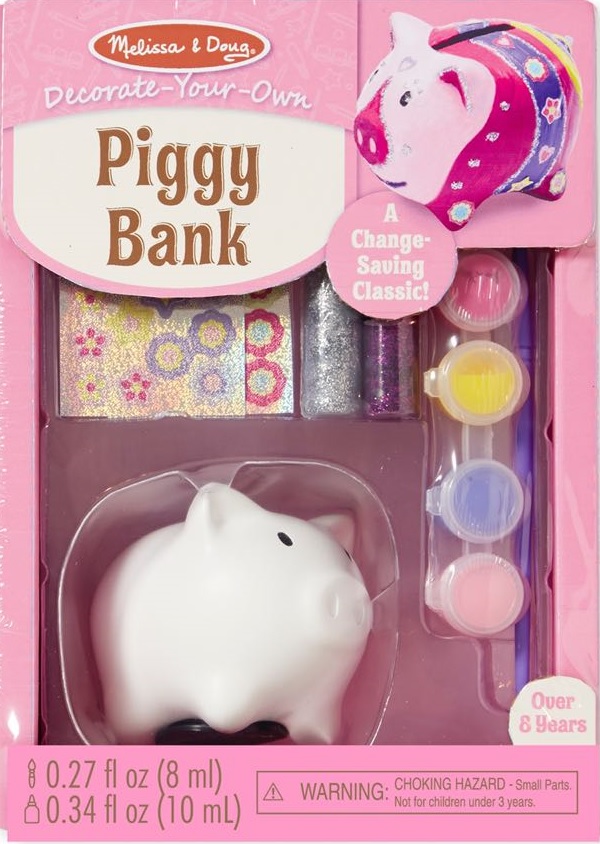 Piggy bank. Set creatie, Pusculita purcelus