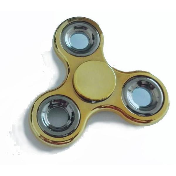 Finger Fidget Spinner  - Auriu Metalic