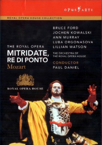 DVD Mozart - Mitridate Re Di Ponto - Bruce Ford, Jochen Kowalski, Ann Murray