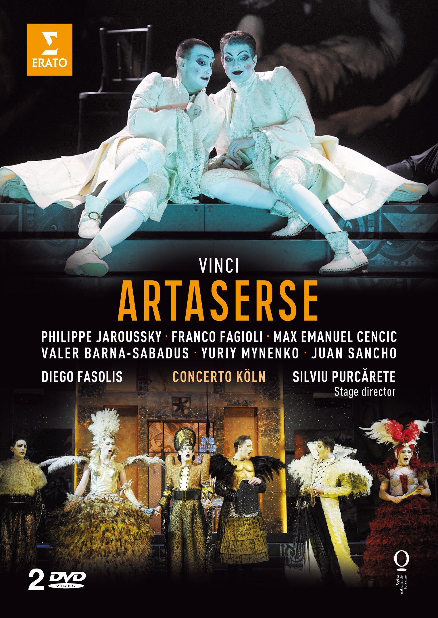 2DVD Vinci - Artaserse - Philippe Jaroussky, Franco Fagioli