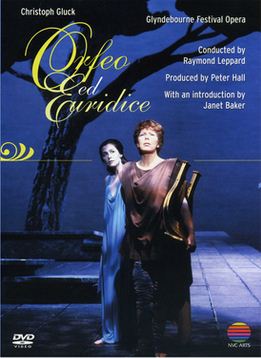 DVD Christoph Gluck - Orfeo Et Euridice - Raymond Leppard