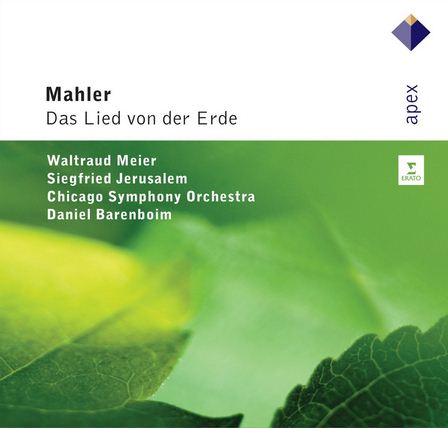CD Mahler - Das Lied Von Der Erde - Daniel Barenboim