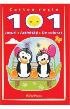 Coperta cărții '101 Jocuri, activități, de colorat'