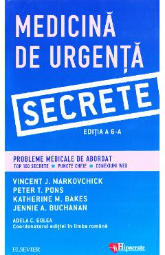Coperta cărții 'Medicina de Urgenta. Secrete ed.6 - Vincent J. Markovchick'