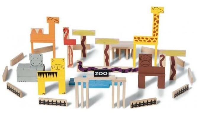 Animal blocks. Joc de constructie, Zoo